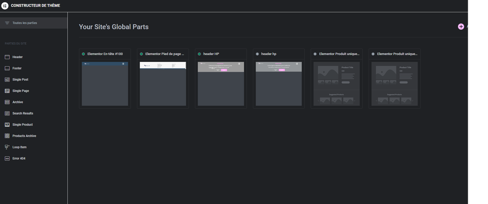 Guide Complet pour Utiliser Elementor Theme Builder - Hencelro agency